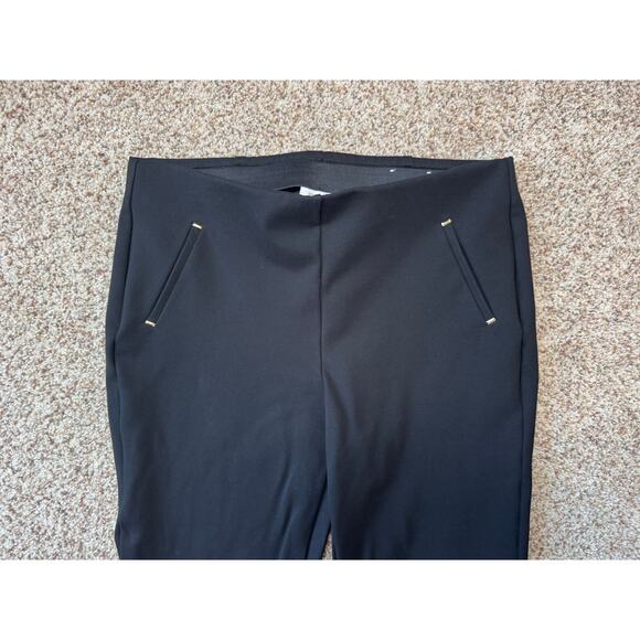 CHICOS Woman's Black Dress Pants size 2.5, Stretchy with Wide Waistband - Picture 7 of 11